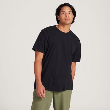 Allbirds Allgood Bomulds T Shirts Herre Sort | DK4763OR