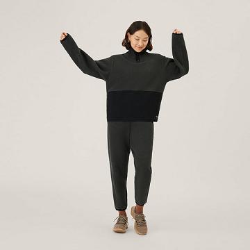 Allbirds Fluff Fleece Bukser Dame Sort | DK4291DN