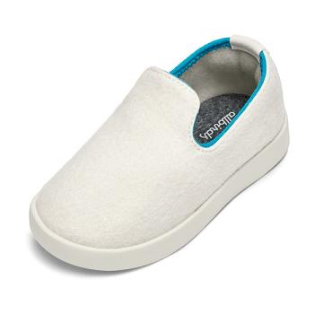 Allbirds Smallbirds Uld Loungers Slip On Sko Børn Hvide | DK4183HK