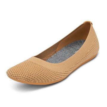 Allbirds Tree Breezers Flade Sko Dame Brune | DK4387ZG