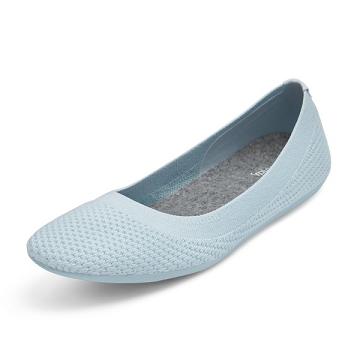 Allbirds Tree Breezers Flade Sko Dame Mintgrønne | DK4392HK