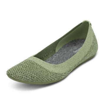 Allbirds Tree Breezers Slip On Sko Dame Grøn | DK4523FM