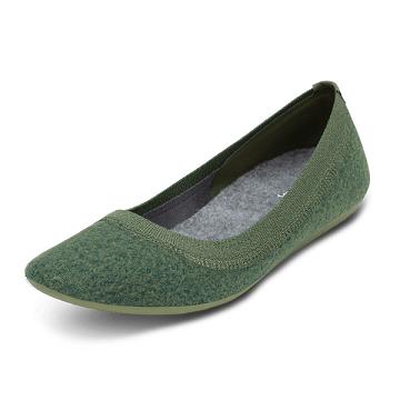 Allbirds Uld Breezers Lux Slip On Sko Dame Olivengrøn | DK4514HK