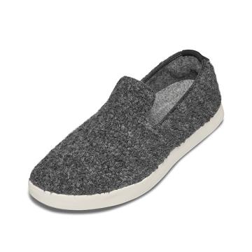 Allbirds Uld Lounger Fluffs Slip On Sko Herre Beige Grå | DK4965UT