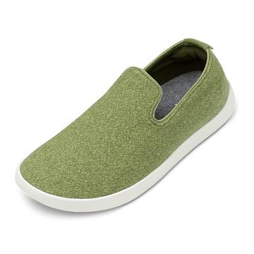 Allbirds Uld Loungers Slip On Sko Herre Olivengrøn | DK4963OR