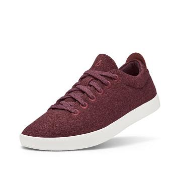 Allbirds Uld Pipers Sneakers Herre Bordeaux | DK5027DN