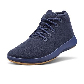 Allbirds Uld Runner-up Mizzles Sneakers Dame Blå | DK4624PQ