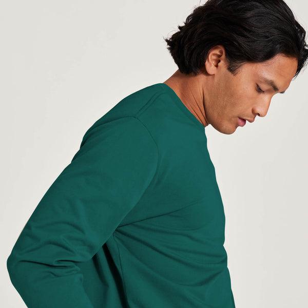 Allbirds Allgood Bomulds Long Sleeve T Shirts Herre Turkis | DK4764IS