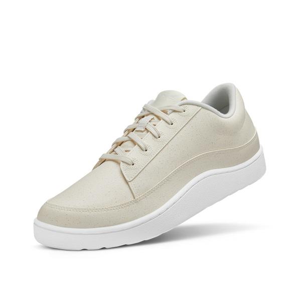 Allbirds Plant Pacers Sneakers Dame Beige Hvide | DK4644VD