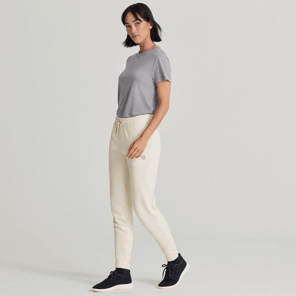 Allbirds R&R Sweat Bukser Dame Hvide | DK4287HK