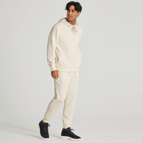 Allbirds R&R Sweat Bukser Herre Beige Hvide | DK4736OR