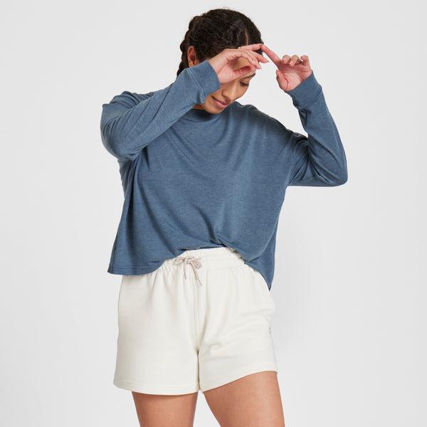 Allbirds R&R Sweat Shorts Dame Hvide | DK4306HK