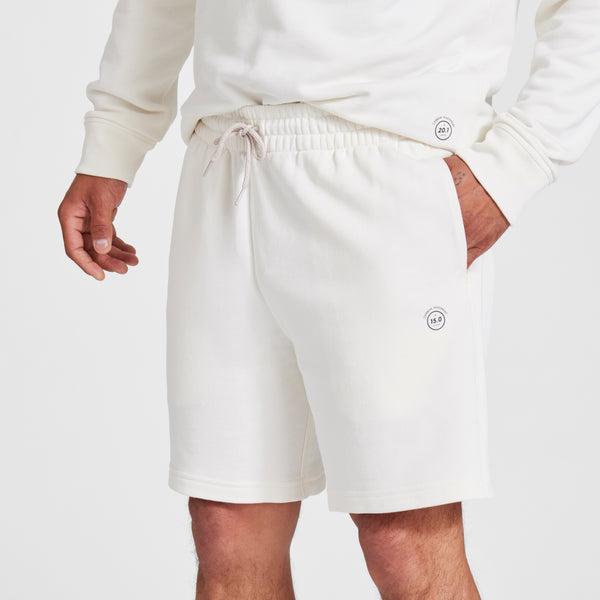 Allbirds R&R Sweat Shorts Herre Beige Hvide | DK4755HK