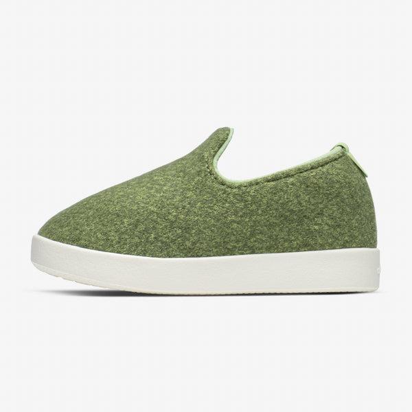 Allbirds Smallbirds Uld Loungers Slip On Sko Børn Olivengrøn | DK4180LH