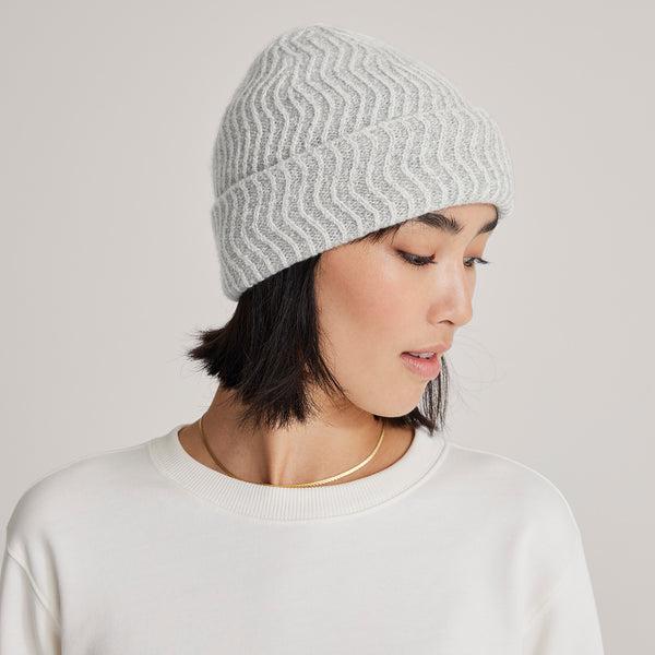 Allbirds The Beanie Hat Dame Hvide | DK4199QZ