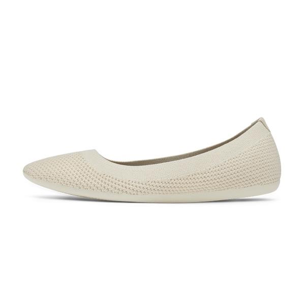 Allbirds Tree Breezers Lux Flade Sko Dame Beige | DK4382NB