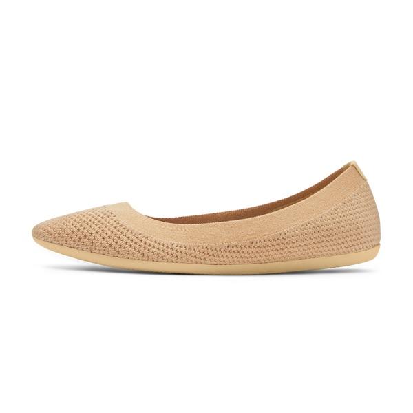 Allbirds Tree Breezers Lux Flade Sko Dame Brune | DK4384VD