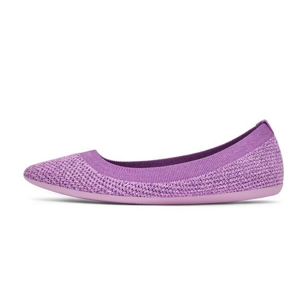 Allbirds Tree Breezers Lux Flade Sko Dame Lilla | DK4391HK