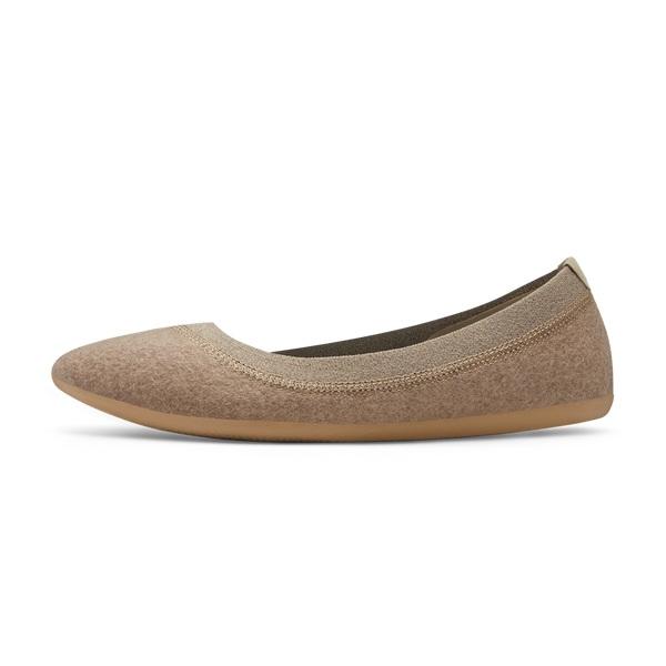 Allbirds Uld Breezers Flade Sko Dame Brune | DK4375YU