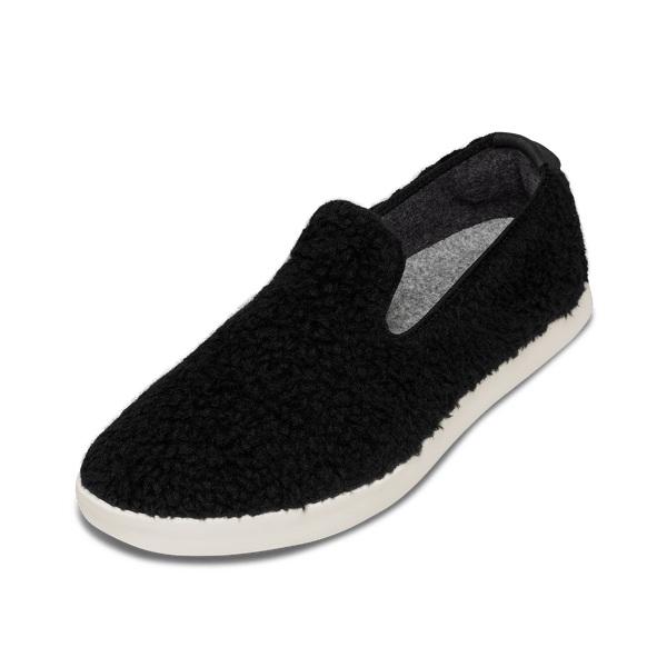 Allbirds Uld Lounger Fluffs Slip On Sko Herre Beige Sort | DK4966YU