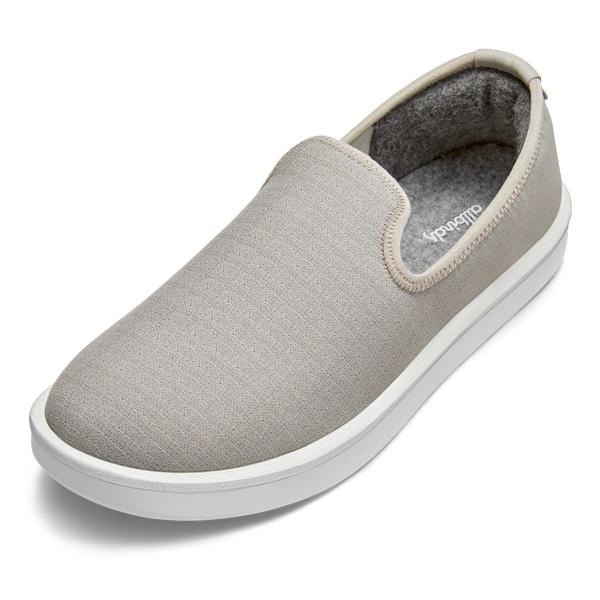 Allbirds Uld Lounger Woven Slip On Sko Herre Grå | DK4969EX