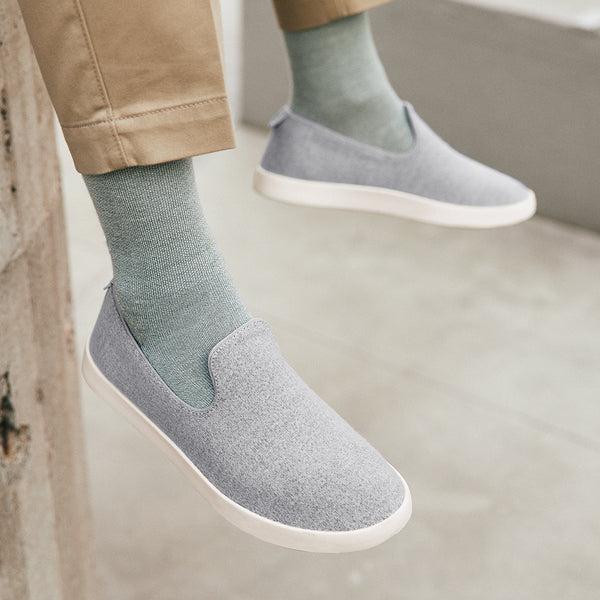 Allbirds Uld Loungers Slip On Sko Herre Sort Grå | DK4956HK