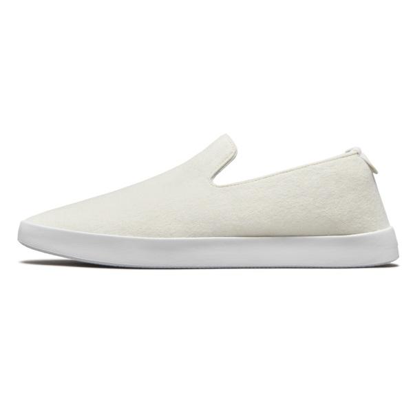 Allbirds Uld Loungers Slip On Sko Herre Hvide | DK4962PQ