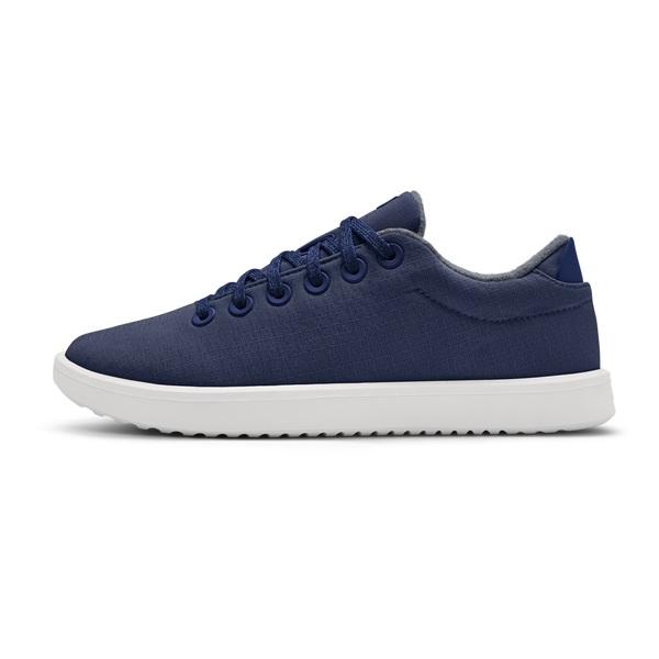 Allbirds Uld Piper Woven Sneakers Dame Mørkeblå | DK4632OR