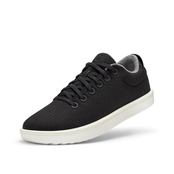 Allbirds Uld Piper Woven Sneakers Dame Sort | DK4634UT