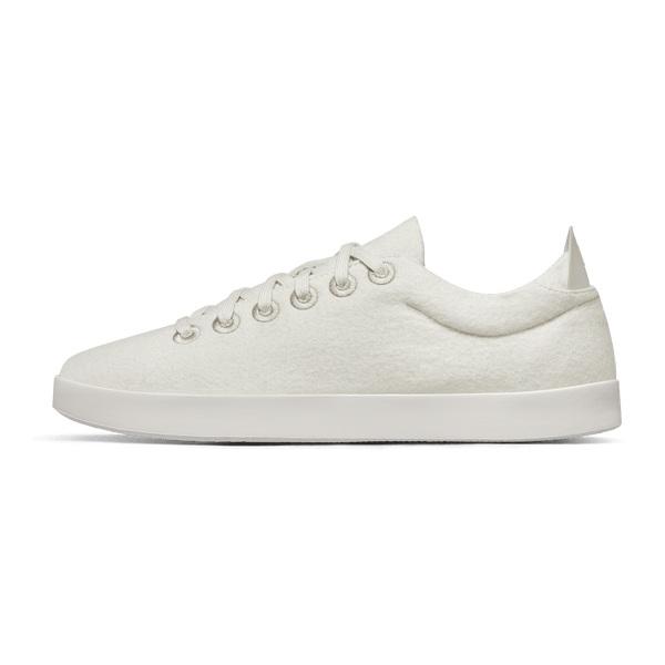 Allbirds Uld Pipers Sneakers Dame Hvide | DK4616MA