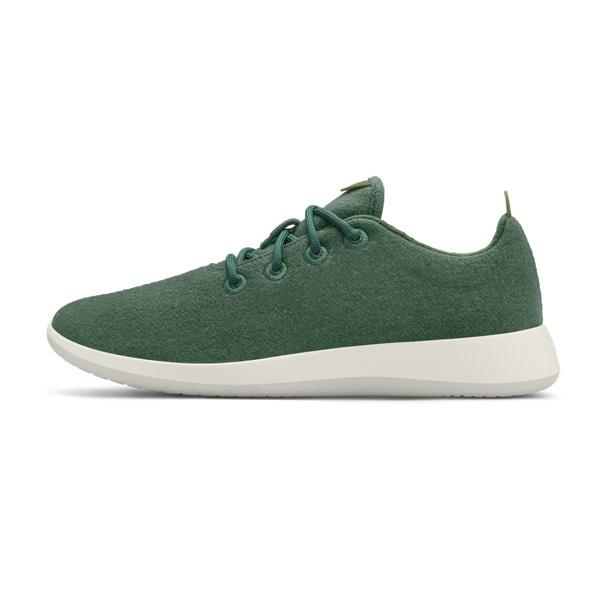 Allbirds Uld Runner Sneakers Dame Olivengrøn | DK4570SO