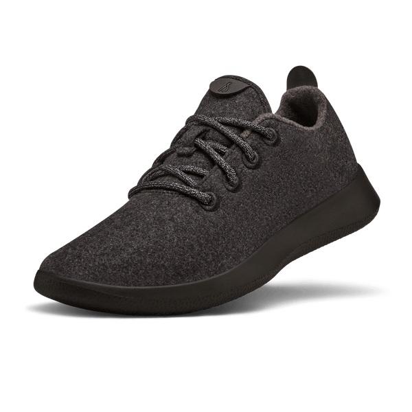 Allbirds Uld Runner Sneakers Herre Sort | DK4987PQ